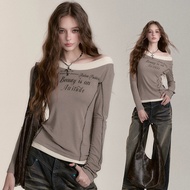 y2k Asian Culture y2k Women's American Hot Girl Vintage Autumn Winter Pure Desire Style Short Cotton