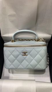 Chanel Vanity Case with Top Handle