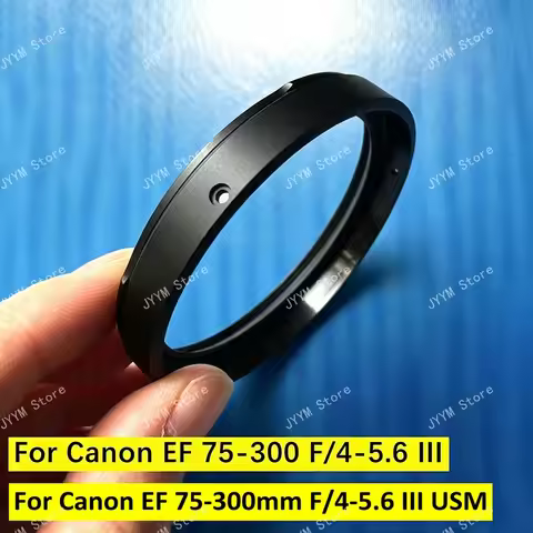 Copy NEW For Canon EF 75-300mm F/4-5.6 III Lens Filter Ring Front UV Thread Barrel Hood Fixed Sleeve