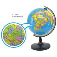 Stand World Globe Map Globe Political Globe 18.5cm Diamension English