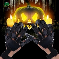 ALANFY Halloween Articulated Fingers, Halloween Scarry Fake Fingers 3D Articulated Finger, Skeleton 