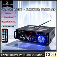 300W+300W Amplifier BT Version Stereo 2 Channel Hifi Stereo Power Car Auto Audio Household Amplifier