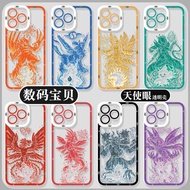 Digimon Apple 16pro Phone Case iphone15promax Suitable for 14/13 Yagumon 12mini Gabumon xsmax Anime 