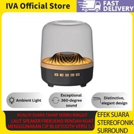 IVA Portable Bluetooth Speaker 12H Playtime & 1200mAh Battery Bluetooth 5.3 + USB Drive/TF Card/AUX/
