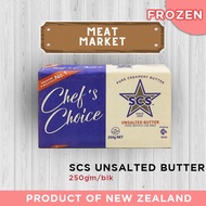 SCS UNSALTED BUTTER 250GM