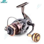 RCTOWN,2023New!!SW Saltwater Spinning Reel Fishing Reels Metal Frame Aluminum Handle Powerful High Capacity Long Casting Spinning Reels