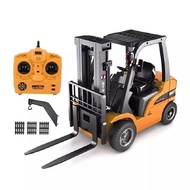HUINA 1577 รถโฟล์คลิฟท์ รถยก 1/10 Forklift Double Eagle Loader รถบังคับวิทยุ 2.4Ghz Rc a As the Pic