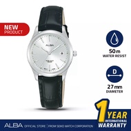 Jam Tangan Wanita Kulit Alba AH7BN7 Quartz Analog AH7BN7X1