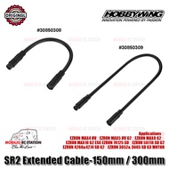 Hobbywing SR2 Extended Cable 150mm 30850308 300mm/ 30850309 Applications EZRUN MAX4 HV MAX5 HV G2 MA