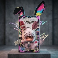 【Fast shipping】hirono display box  Hirono Little Hare Monster Carnival Bunny Graffiti Diorama Box In