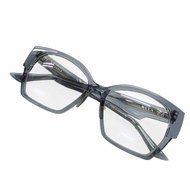 全新未使用 ▲ DITA DTX743 IDEALA 方形貓眼眼鏡淨CLEAR灰色 54□17 145 示範鏡片 日本製造 女士 零售價 ¥78,100