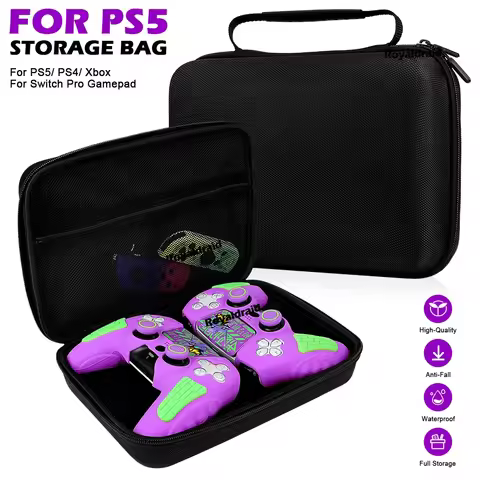 NEW Storage Bag For PS5 Portable Travel Carrying Case For PS5/PS4/Switch Pro/Xbox Series Dual Contro