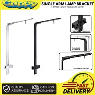 WEEKAQUA DJ-L-20B / DJ-L-20S Aluminum L-Shaped Aquarium LED Light Stand Adjustable Mounting Bracket