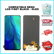 TC OPP RENO 1 / RENO 2 / RENO 2F / RENO 3 LCD F/SET BLACK - TFT / OLED / ORI