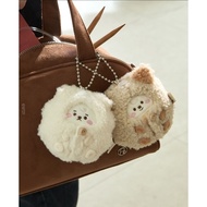 Open po bt21 official korea keyring plush doll made by rj edition