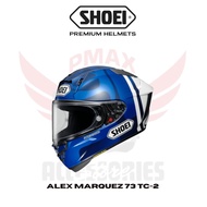 SHOEI X-15 Alex Marquez 73 V2 Tc-2 Full Face Helmet 100% Original Made In Japan