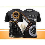 summer Tau Gamma Phi Triskelion Frat Shirt 57th Anniversary Sublimation 3D Print T-shirt Unisex