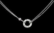 Cartier LOVE  outlet necklace 玫瑰金色鑽石頸鏈