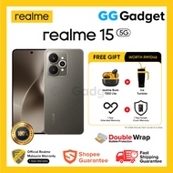realme 15 5G (12+14GB+256GB) realme Malaysia Warranty - 7000mAh Battery + 80W Charge | AI Edit Genie