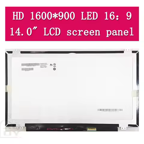 14"For Thinkpad T440 T450S S3-S431 S440 1600*900 EDP 30PINS Screen B140RTN03.0 N140FGE-EA2 LP140WD2 