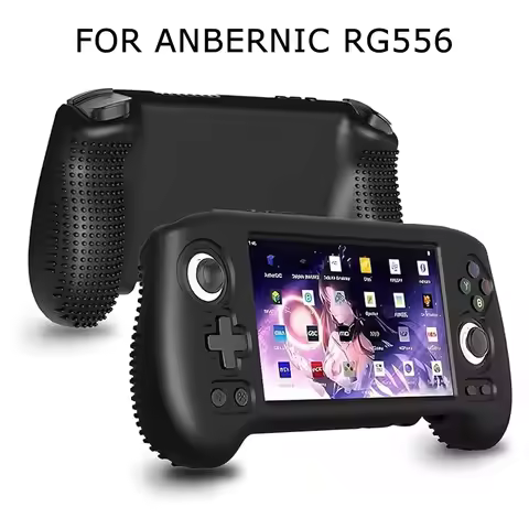 RG556 Case Cover for Anbernic RG556 Retro Handheld Game Console Silicone Protective Cover Anti-Scrat