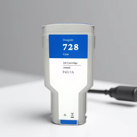 300ml HP728 F9J68A F9J67A Advanced Compatible Ink Jet Cartridge for HP Designjet T730 T830 Printer h
