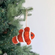 羊毛氈聖誕掛飾 - 小丑魚 / 尼莫