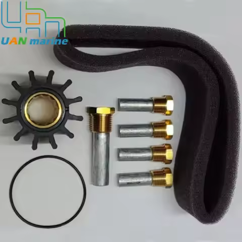 Sea Water Pump Maintenance Kit for Yanmar Diesel Engines 6LYA 6LY2 6LYA-STE STP 6LY2-STE 6LY2-STP 11