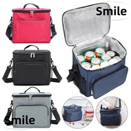SMILE Insulated Lunch Bag,  Cloth Travel Bag Cooler Bag, Portable Picnic Tote Box Lunch Box Adult Kids