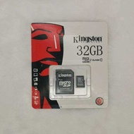 Kingston SD Card Micro SDHC  เมมโมรี่การ์ด/มี่(2gb4gb8gb16gb32gb64gb128gb256gbกล้องติดรถยนต์ / โทรศัพท์มือถือ)