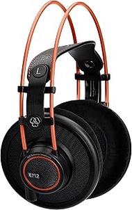 AKG Pro Audio K712 PRO Over-Ear Open Reference Studio Headphones, Black, 4.76 x 7.83 x 4.45 inches (