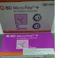 UNGU Bd Micro Fine 5mm/pen needles/Needle pen/Purple Inssulinum