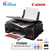CANON G3010 PIXMA Ink Efficient Refillable Ink Tank with Touch &Go Ewallet