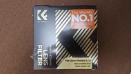 未開封 K&F CONCEPT Osmo Pocket 4/3 用 磁吸  4件套裝 : 可變減光鏡 ND2-32 + ND32-512 + 廣角鏡 + 偏光鏡