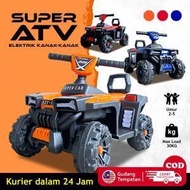 [Playland | XZT-158] Super ATV Elektrik Kanak-kanak Boleh Dicas Semula Super ATV Kids Ride ATV  LED 