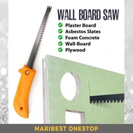 11.5" Wall Board Saw 2 in 1 Auger and Utility Saw Plaster Ceiling Gypsum Drywall Wood Cutting Gergaji Siling 锯木工板迷你小手锯