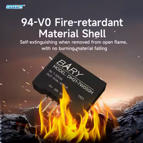 2pcs 7W DC DC Power Supply Module Step Down CDSENET DM21-7W050H 7.5-28V Input Voltage Industrial Gra