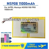 For AUTEL Maxisys MS908 908 PRO 11000mAh Automobile Detector Battery