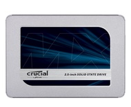 Crucial การ์ดเอสเอสดี อุปกรณ์จัดเก็บข้อมูลภายใน รุ่น MX500 250GB (CT250MX500SSD1) SATA 2.5" สีเทา
