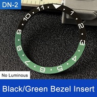 Flat Ceramic Bezel Insert 38*31.5mm MOD For Seiko brand SKX007 SKX011 Divers SUB Replacement of watc