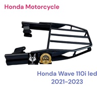 ตะแกรงท้าย Honda Wave 110i led ปี 2021-2023 / ตะแกรงท้าย new wave 110i  เหล็กหนาแข็งแรง 330 บาท