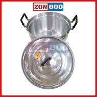 PERIUK THAI Periuk Telinga Bertangkai / Tingkat Aluminium CAP (STV ) /  Rice Cooking Pot 22CM 24CM 2