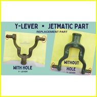 ♨ ◧ ◹ Y-Lever Handle ️ Jetmatic Pump Parts ️ Replacement Part ️ Available: With hole and Without ho