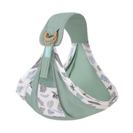 Baby Sling Carrier, Cotton Baby Carrier Newborn to Toddler (7-33 Pounds), Lightweight, Ring Sling, B