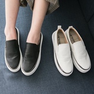 厚底低調皮質懶人鞋 1BE33