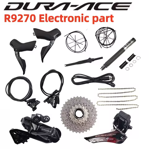 Shimano Dura-ace Di2 R9270 Groupset 2x12S R9270 Brake R9250 FD RD R9200 Cassette M9100 Chain No Cran