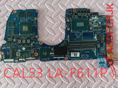 For Dell G3 3579 3779 Motherboard LA-F611P with I5-8300H I7-8750H CPU GTX1050/1050TI 4G Laptop Mainb