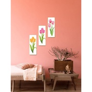 008 Wooden Project Wall Decor Tulip Wall Display