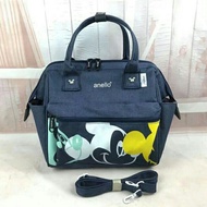New High quality Anello Mickey 2ways Handbag siling bag