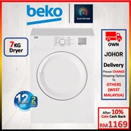 Beko DTGV7001W 7KG Free Standing Vented Dryer